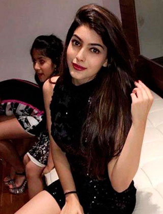 Elegant escort model with soft skin and charming personality